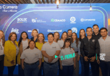 San Martín invita a la 13.ª carrera a beneficio de la Fundación Margarita Tejada Representantes de San Martín, Fundación Margarita Tejada y Banco Industrial durante el lanzamiento oficial de la 13.ª Carrera San Martín a beneficio de programas de inclusión.