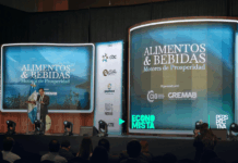 La industria de alimentos y bebidas analiza factores clave para el desarrollo de Guatemala "Directivos de la Cámara de Industria de Guatemala (CIG) y de la Gremial de Alimentos y Bebidas (GREMAB) durante la inauguración del VI Foro de la Industria de Alimentos y Bebidas