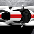 ford-gt-race-red-stripe-overhead